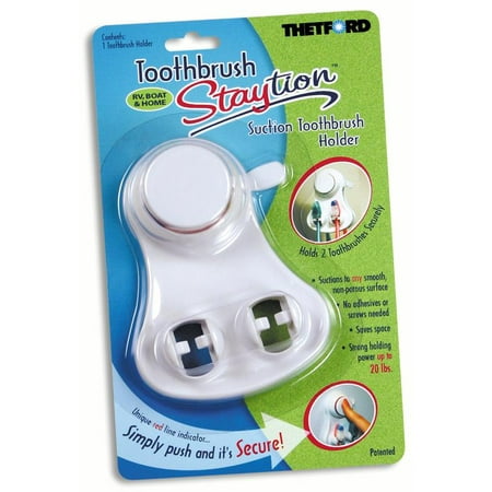 Staytion Toothbrush Suction Holder for RV / Marine / Home use - Thetford (Best Way To Use Suction Dildo)