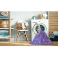 thumbnail image 2 of Ahgly Company Machine Washable Indoor Rectangle Transitional Purple Mimosa Purple Area Rugs, 7' x 9', 2 of 7