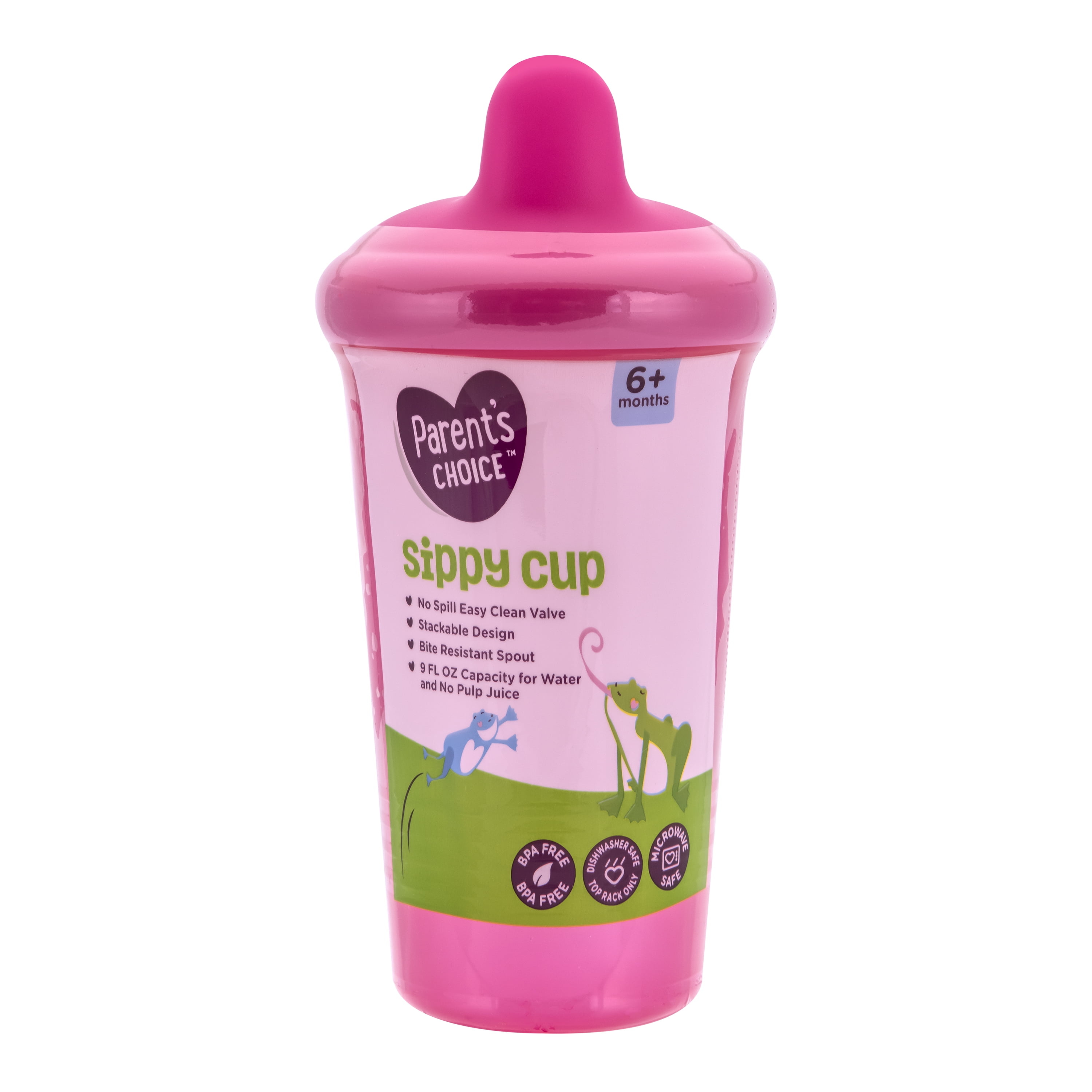 Parent's Choice Hard Spout Sippy Cup, 9 fl oz, 6 Months+, Purple