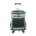 thumbnail image 1 of Mochila transportadora con ruedas para mascotas Fernando Verde, 1 of 8