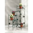 thumbnail image 2 of Zingz & Thingz Metal Ivy Design Staircase Plant Stand in Green, 2 of 3