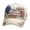 White, variant on 250th Anniversary Vintage Floral Print Hat - Commemorative Sun Hat Or Fascinator With Silk Flowers, For Tea Parties, Weddings & Retro Events,Blue