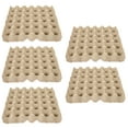 thumbnail image 1 of 5 bandejas de cartón para huevos de pulpa de papel, 30 unidades, estuche protector reutilizable, 1 of 8