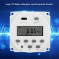 thumbnail image 1 of TOPINCN CN101A DC 12V Mini LCD Digital Microcomputer Control Power Timer Switch, Control Power Timer Switch, Timer Switch, 1 of 8