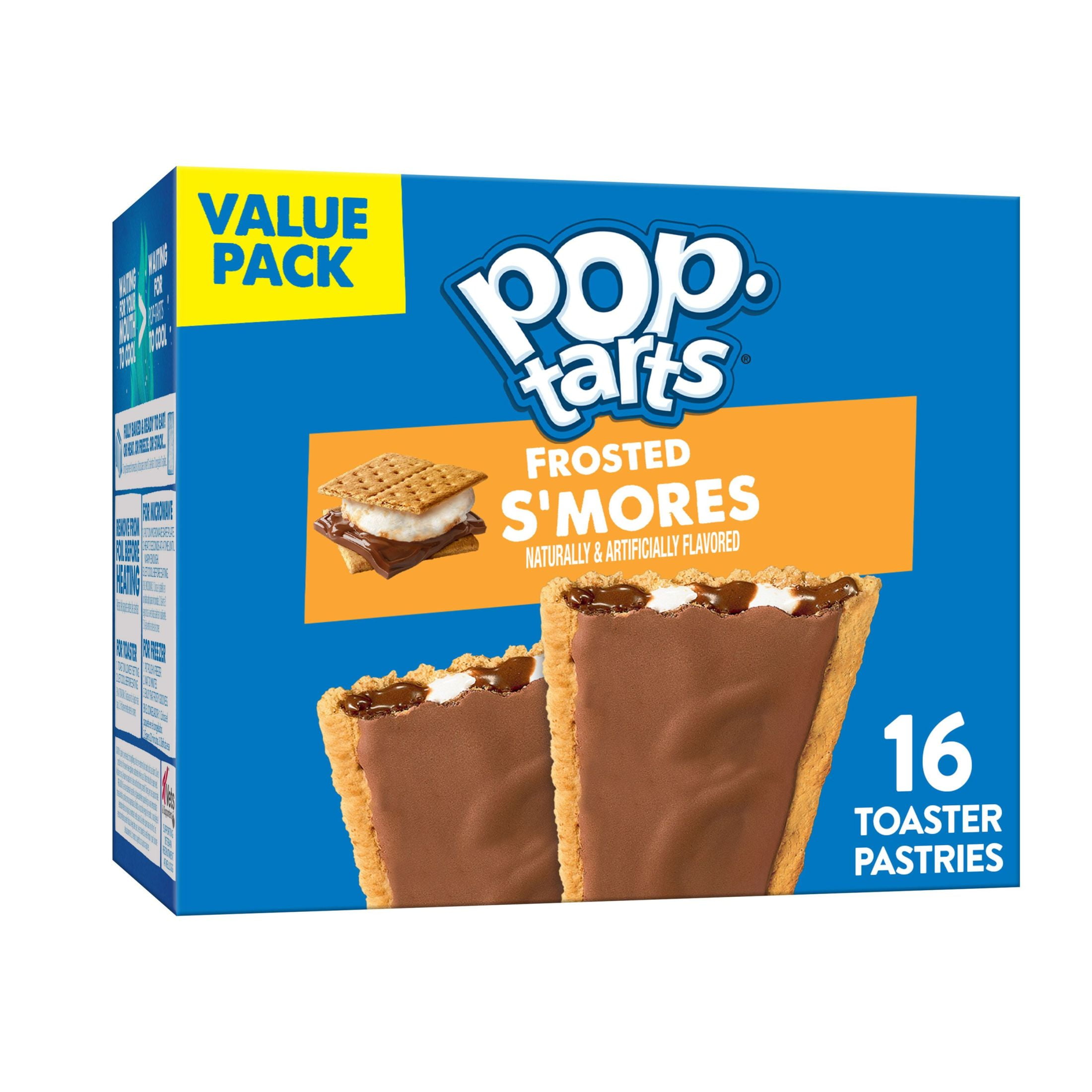 Pop Tarts Frosted S'mores Breakfast Toaster Pastries, 27 oz, 16 Count
