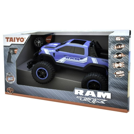 Taiyo: Ram TRX Pickup Truck 1:16 Scale R/C Vehicle in Blue