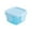 D, variant on Miyuadkai Mini Fresh-Keeping Box Tender Green, Plastic Food Storage Containers with Lids Small Airtight Containers Square Schol Lunch Containers for Children Leftover Food Containers, 1*Storage Box