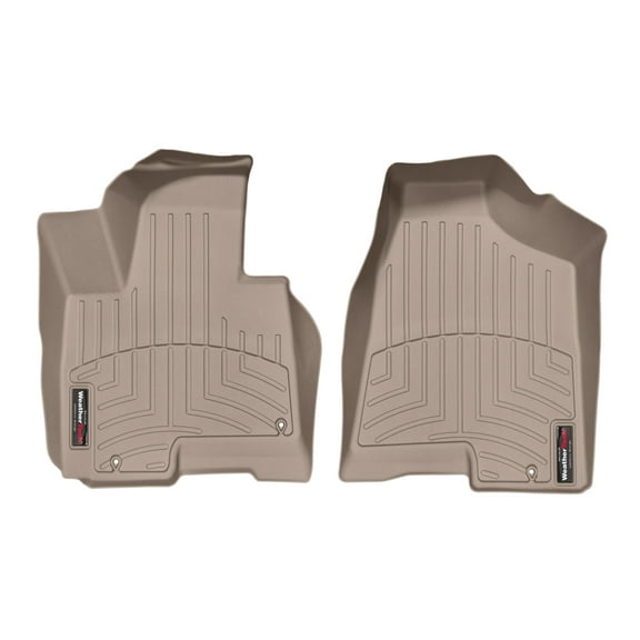WeatherTech Custom Fit FloorLiners compatible with Tucson, Sportage - 1st Row (Driver & Passenger), Tan