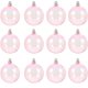 thumbnail image 1 of Happon - 12 bolas iridiscentes para adornos navideños transparentes, bolas redondas de plástico transparente para árbol de Navidad, fiesta, decoración del hogar, boda, cumpleaños, 1 of 7