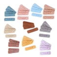 thumbnail image 3 of Rongfmy 50Pcs Handmade Labels Leather Tags Sew On Label Clothing for Crochet Items Jeans, 3 of 9
