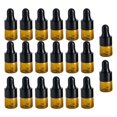 thumbnail image 5 of Dropper Bottles with Glass Eye Dropper ,Refillable Bottle for s , Storage, Body s ,Travel Bottles , Black 1ml, 5 of 7