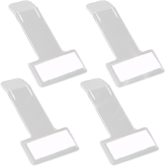 clip De Ticket De Pare-brise 4pcs, Clip De Ticket De Parking, Clip De Ticket Auto-adhsif De Permis De Pare-brise, Clip Pour Permis De Voiture, Cam