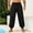 c01Black, variant on Harem Pants Men Casual Elastic Waist Drawstring Baggy Cotton Linen Pants Boho Beach Hippie Drop Crotch Trousers Red L