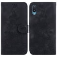 thumbnail image 2 of Compatible with Samsung Galaxy A02 Embossed Lily Wallet Case with Card Holder PU Leather Flip Cover, 2 of 5
