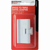 69WBPCC5 Swivel Triple Adapter, 15A, 125V, White