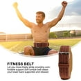 thumbnail image 5 of MLINS Gym Belts Sports Waist Belt Waist Belt for Fitness Women's 128X9.5X0.7CM Brown, 5 of 8