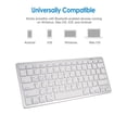 thumbnail image 3 of Estbridge Universal Wireless Bluetooth Keyboard Slim Hebrew Arabic 9.7 inch  Keyboard, 3 of 4