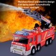 thumbnail image 6 of BESTSKY Kids Children Car Vehicle Simulation Electric Spray Water Fire Truck Model Toys with Music, 6 of 7