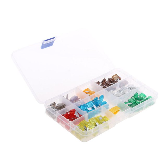 Kit De Fusibles De Escudo Camión 2a-40a Surtido De 140 Piezas Con
