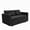 Black, variant on Anpport 54" Pull‑Out Sleeper Sofa Bed, 3‑in‑1 Convertible Corduroy Loveseat with Adjustable Backrest, Side Pockets & 2 Pillows, Multi‑Purpose Couch for Small Spaces, Beige
