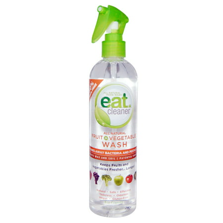 Eat Cleaner, All Natural Fruit + Vegetable Wash, 12 fl oz(pack of