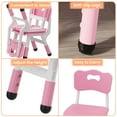 thumbnail image 2 of Yeshouse Set de 2 sillas infantiles ajustables en 3 alturas, plástico resistente, 82 kg, antideslizantes, 2 of 8