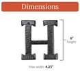 thumbnail image 6 of Hacienda Series | 6" House Address Mailbox Letters, 6 of 28