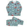 thumbnail image 2 of Christmas Matching Pajamas for Family Sets - Family Time, Christmas Themed Two-Piece Pajama Sets for Parents and Children, Cozy Sleepwear, 2 of 7