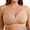 Beige, variant on Womens Plus Size Wirefree Bra Bralette Lace Unlined Minimizer Bra 42C