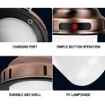 thumbnail image 4 of Tignapoo Waterproof LED Camping Flashlight - Vintage Bronze Finish, Multi-functional Emergency Light with Rechargeable Batteries, Ideal for Outdoor Adventures and Power Outages, 4 of 6