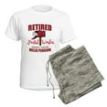 thumbnail image 5 of CafePress - Retired Postal Worker Funny Postman Hello Pajamas - Women's Short Sleeve Print T-Shirt and Pants Light Cotton Pajama Set, 5 of 7