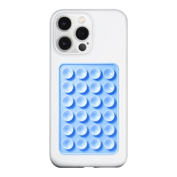 Lvshuliangpin - Funda De Silicona Con Ventosa Para Teléfono Móvil, Accesorio Adhesivo De Silicona Para Teléfonos Inteligentes, Espejo Manos Libres, Soporte Para Teléfono De Ducha Para Selfies, Vídeos
