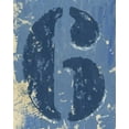 thumbnail image 2 of Harper, Ethan 26x32 White Modern Wood Framed Museum Art Print Titled - Vintage Numbers VI, 2 of 4