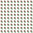 thumbnail image 1 of 100uds. Insignias de la bandera nacional de Palestina, insignia esmaltada de cristal, traje de recuerdo (19x18mm), 1 of 2