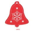 thumbnail image 2 of Injueey 10 Uds Año Nuevo árbol De Navidad De Natural adorno colgantes De regalos alces decoración De Navidad Adornos De Navidad Kits de decoración para fiestas rojo Injueey JR0959-13, 2 of 5