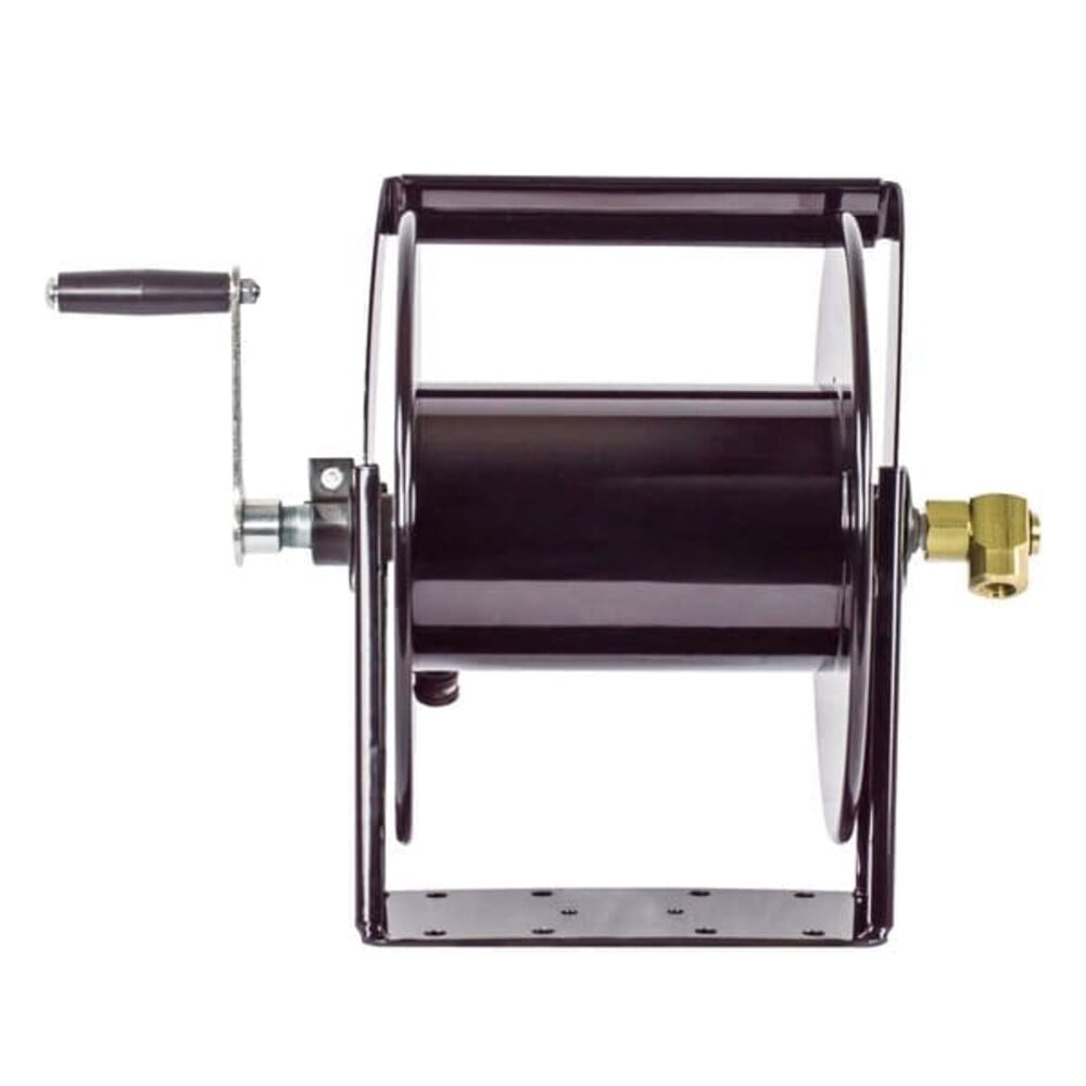 COXREELS SM17-4-125 Hand Crank Hose Reel,Holds 1/2x125 Hose