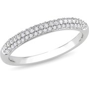 Miabella 1/4 Carat T.w. Round Diamond Et