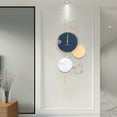 thumbnail image 3 of Nordic Light Wall-Mounted Wall Clock Big Clock Built-in Sweeping Seconds Movement New, 3 of 12