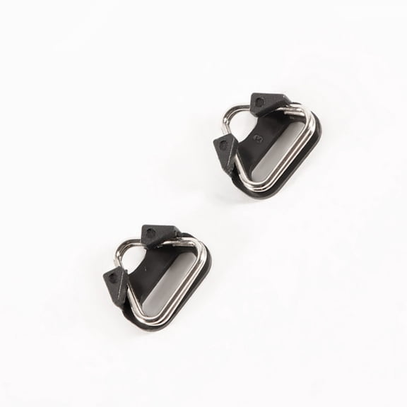 Yammee Stainless Steel Camera Straps Hook Camera Lugs Rings Set Of 2 with Plastic Caps