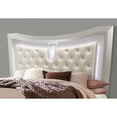thumbnail image 3 of Global Furniture USA Traditional Glam Paris Champagne Queen Bed With Led, Champagne, 3 of 4