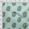 thumbnail image 3 of oneOone Cotton Cambric Mint Green Fabric Block Sewing Material Print Fabric By The Yard 56 Inch Wide-4W, 3 of 6