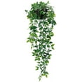thumbnail image 1 of Artificial Hanging Plants Fake Potted Plants for Indoor Outdoor Decor, 1 of 8