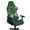 Clover Design, variant on HELLHERO Black White Lotus 4 Pack Gaming Chair Covers with Armrest Covers, Stretch Spandex Computer Chair Covers Soft Breathable for Office Home