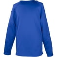 thumbnail image 2 of Rawlings Men's Performance Dugout Fleece Baseball Pullover Royal S, 2 of 2