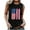 Black, variant on Odeerbi Tank Top For Women Sleeveless Tops 2025 Casual Blouse American Flag Star Stripe Printed T-shirt Tee Tops White