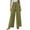 Mint Green, variant on Fartey Novelty Side Split Button Wide Leg Pants for Women Casual Comfy Breathable Cotton Linen Pants Summer Solid Color Drawstring Elastic Waist Palazzo Trousers with Pockets,Blue,S-2XL