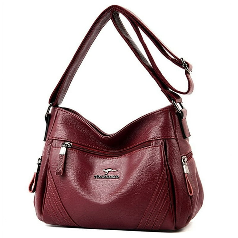 Soft leather 2024 handbags sale