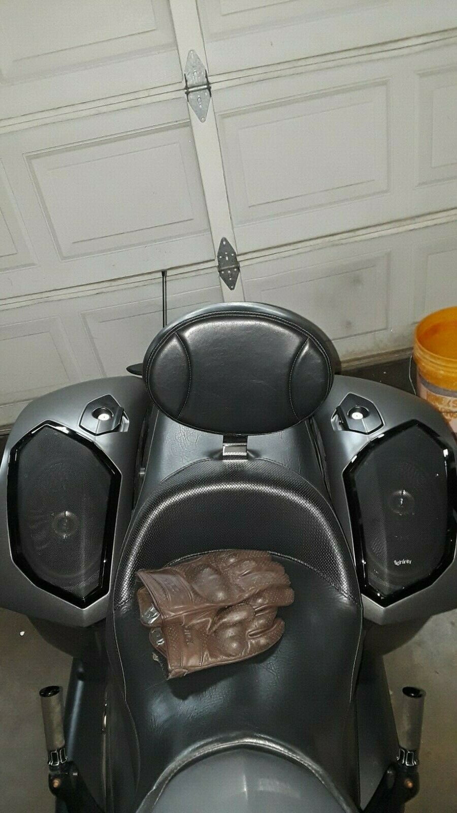 Mutazu 6x9 Saddlebag Audio Speaker Lids w/ Grills for Victory