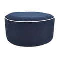 thumbnail image 2 of Saro Lifestyle Simply Solid Indoor/Outdoor Inflatable Ottoman, 2 of 5