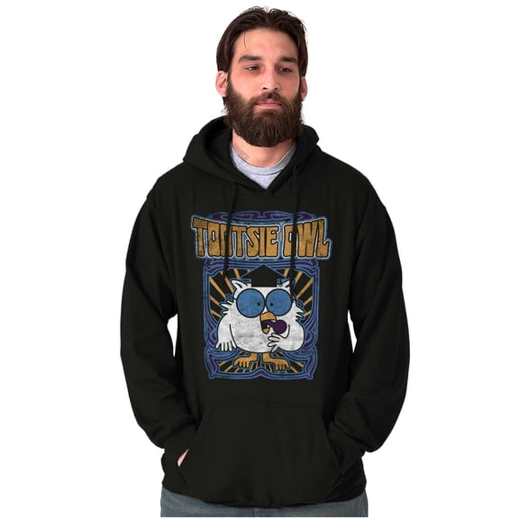 Tootsie Pop Mr Owl Hippie Mascot Hoodie Sweatshirt Women Men Brisco Brands S
